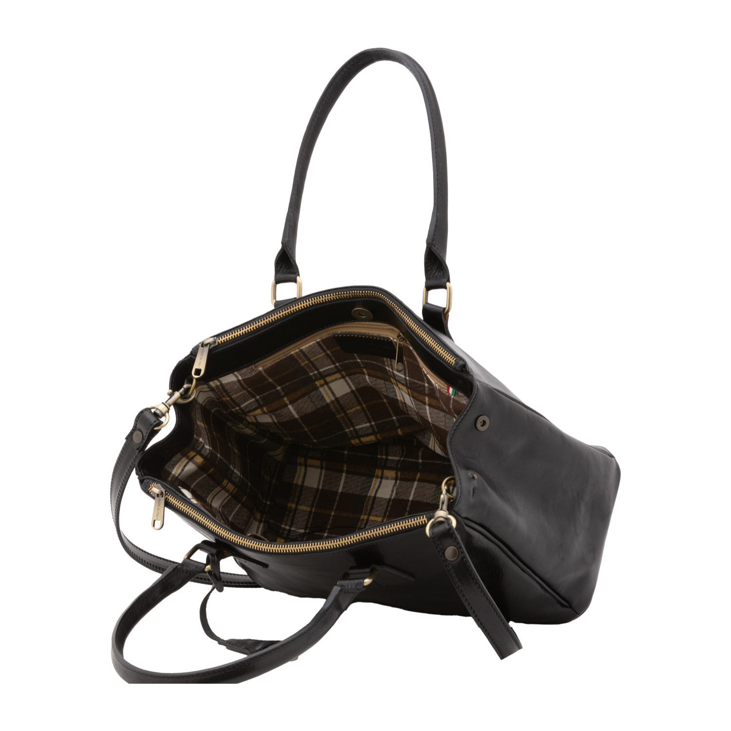 Borsa a tracolla  da donna In Vera pelle Made in Italy 35x23x16 cm