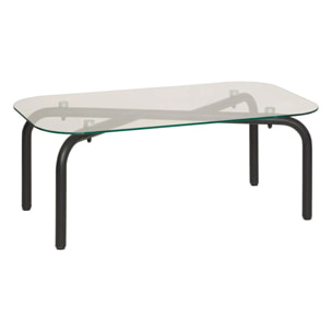 Table basse Hecate noir 110x60cm