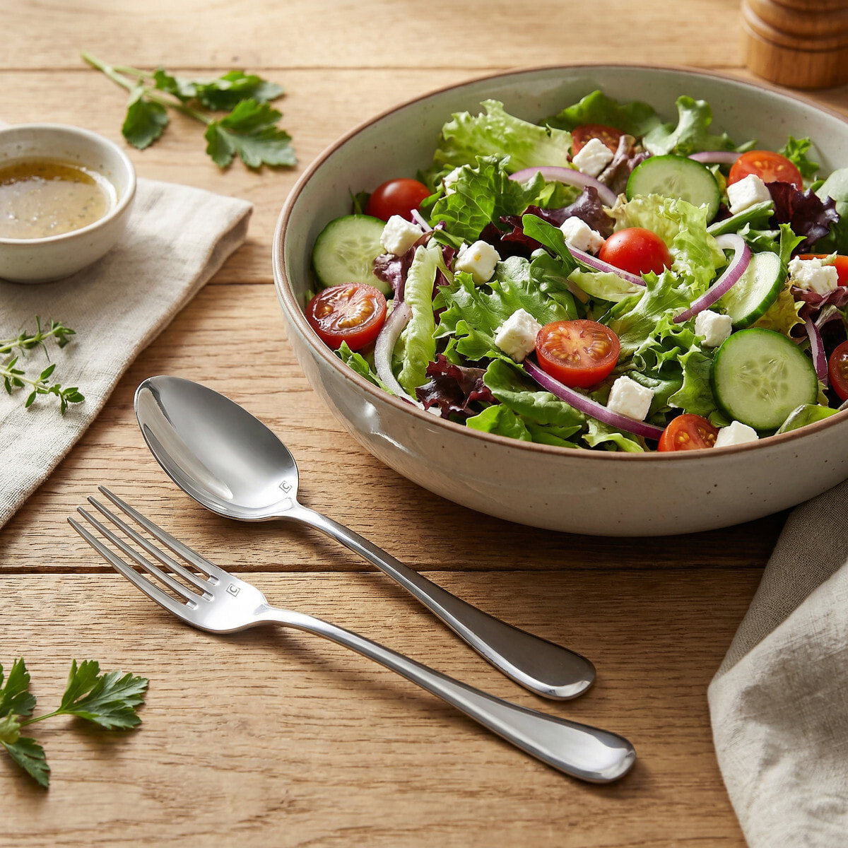 Dunes - Set da 2 pezzi per insalata