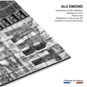 Tableau deco Gritty palace Tableau alu Dibond