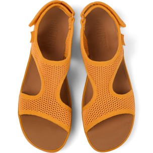 Sandalias - CAMPER Right Nina - Naranja - Textil técnico (poliéster reciclado)