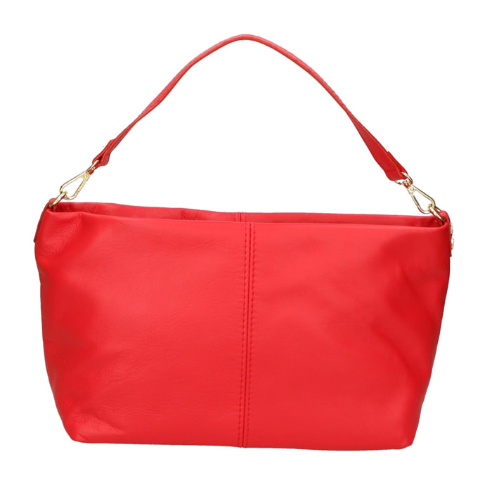Borsa a spalla da donna - Modello Ginevra - Vera pelle - 29.0 x 20.0 x 9.0 cm