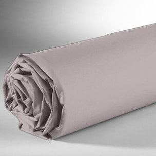 Drap housse 100%coton bio 57fils/cm2 beige