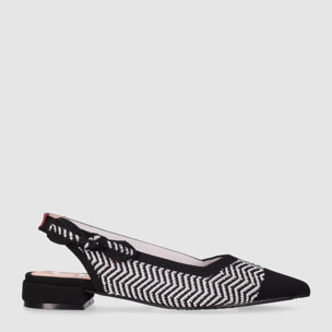 Zapatos de Tejido - Multicolor - Tacón: 3 cm