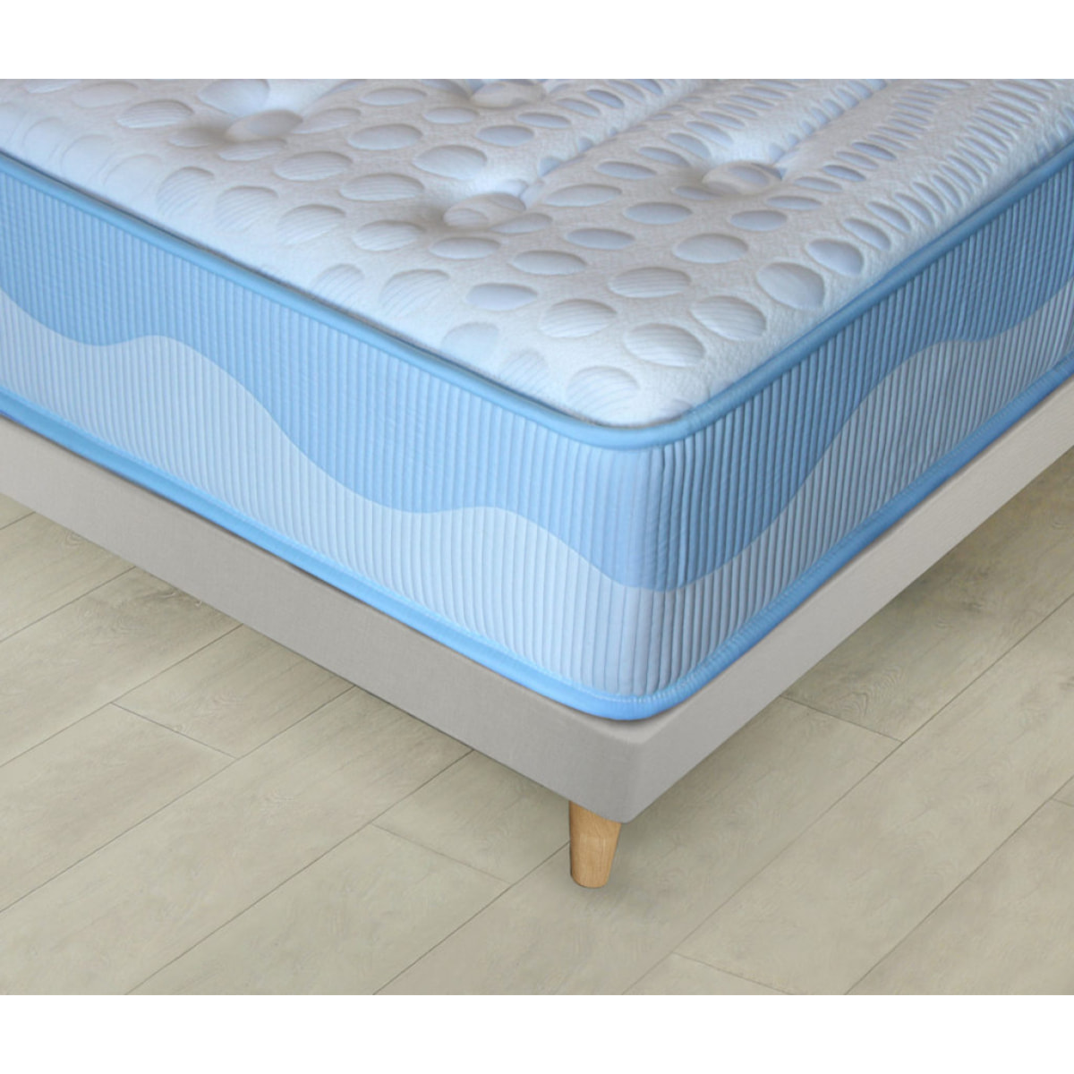 Colchón Viscogel HR Blue Wave, Altura 30 cm