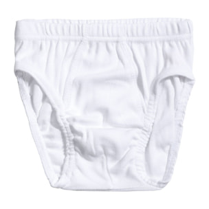 Slip Niño Basico Blanco Talla 10