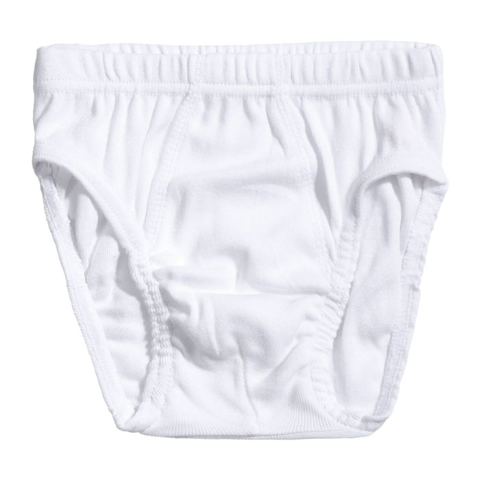 Slip Niño Basico Blanco Talla 10