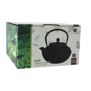 Théiere osaka 1.5l en fonte noire