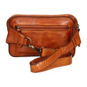 Marsupio  da uomo In Vera pelle Made in Italy 23x13x5 cm