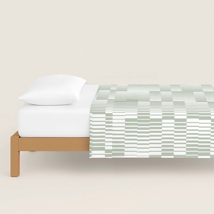 Juego de Sábanas Estampadas - Incluye 1 o 2 Fundas de Almohada - 100% Algodón - Marcos Green