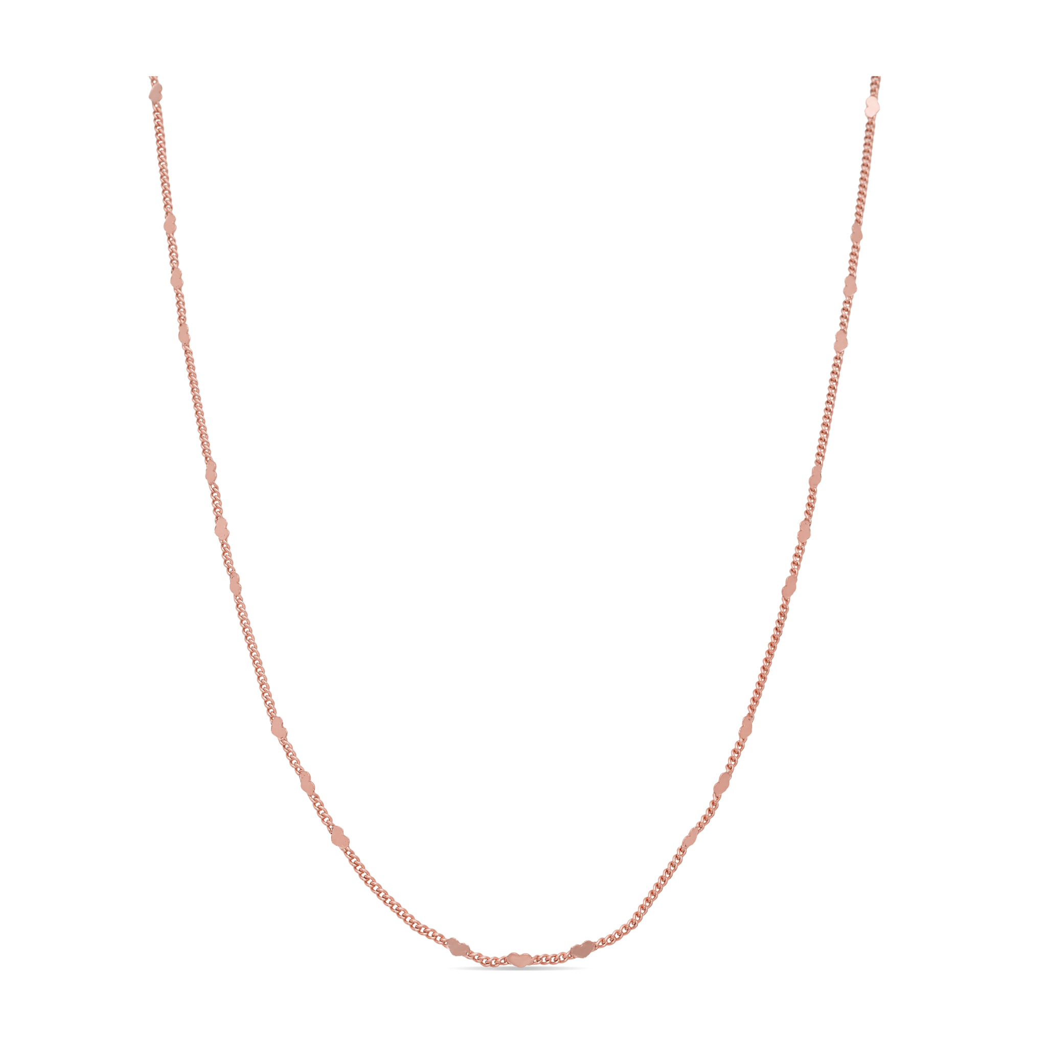 Collar Fons acabado oro rosa 18k