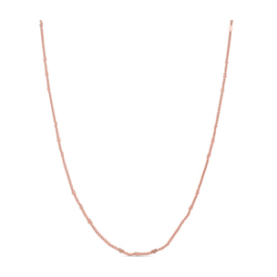 Collar Fons acabado oro rosa 18k