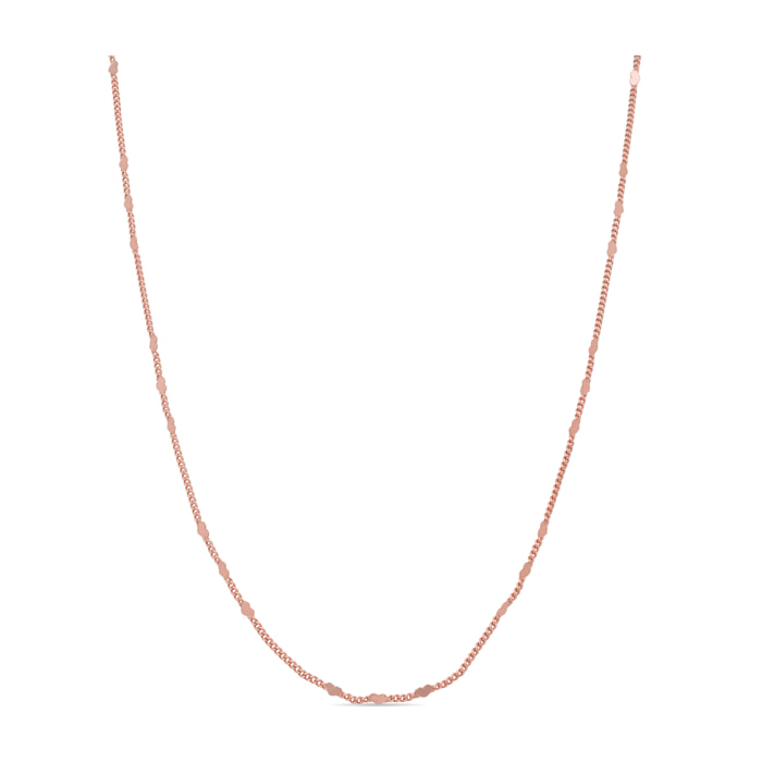 Collar Fons acabado oro rosa 18k