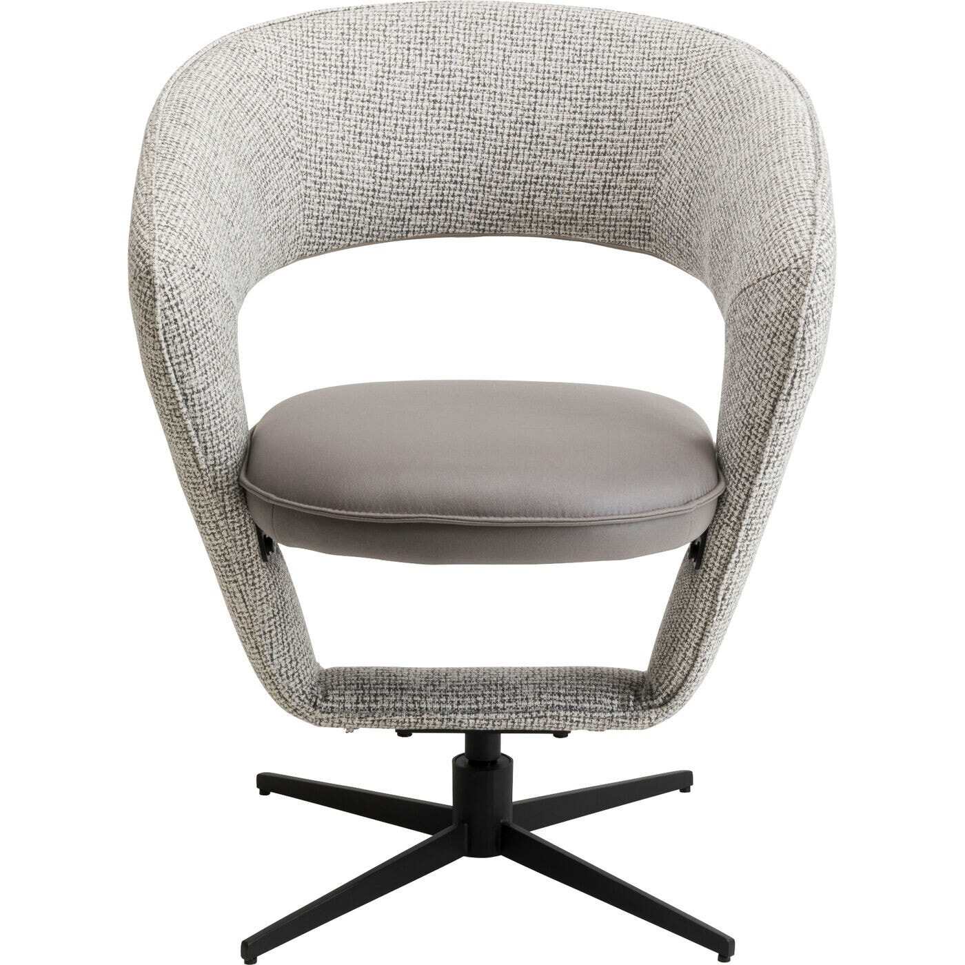 Chaise pivotante Spacey grise Kare Design