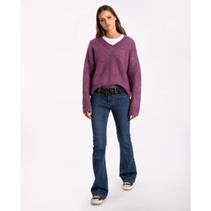 Pantalón de mujer vaquero acampanado