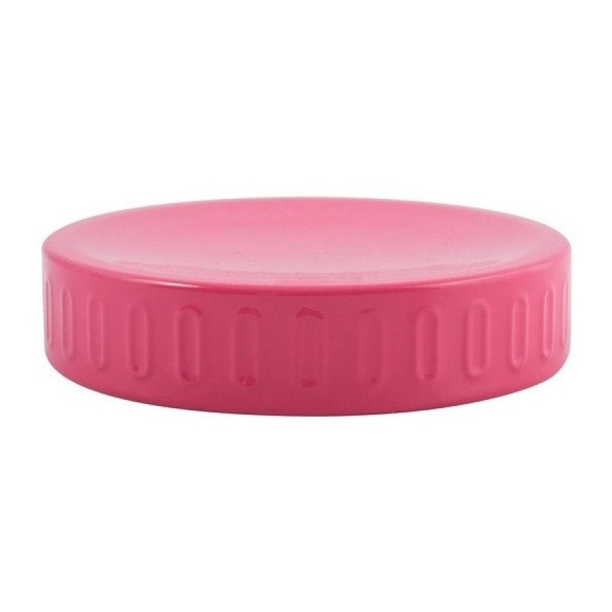 Porte Savon Acier HABANA Fuschia MSV