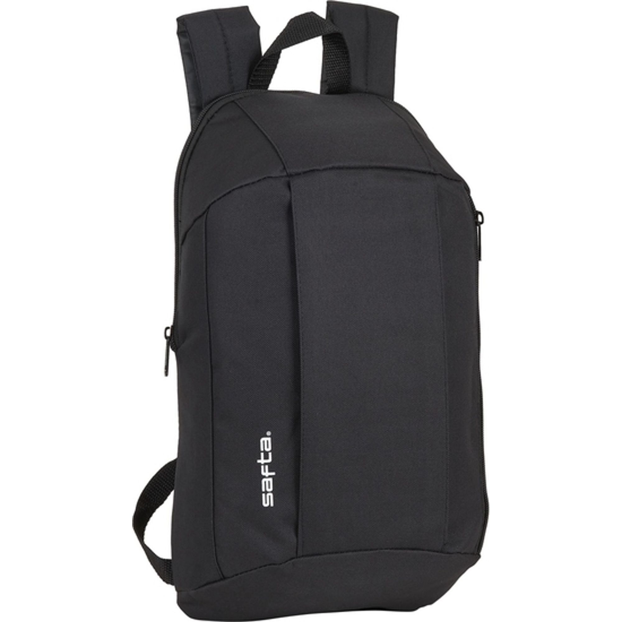 Mini mochila bolsillo vertical safta negro
