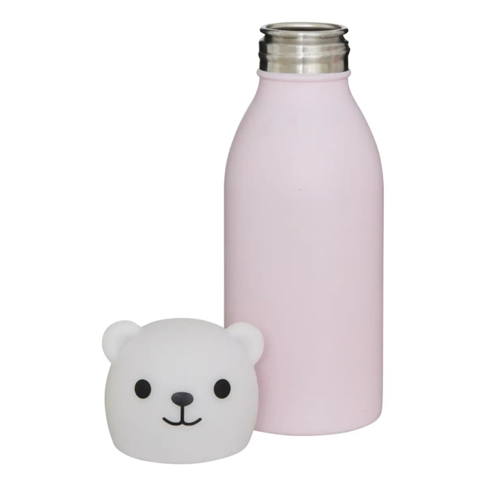 Gourde Enfant Orso en Acier Inoxydable Ourson 500ml