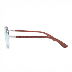 Gafas de Sol Feler 1705M-10 Polarizadas de Madera Unisex 56 mm