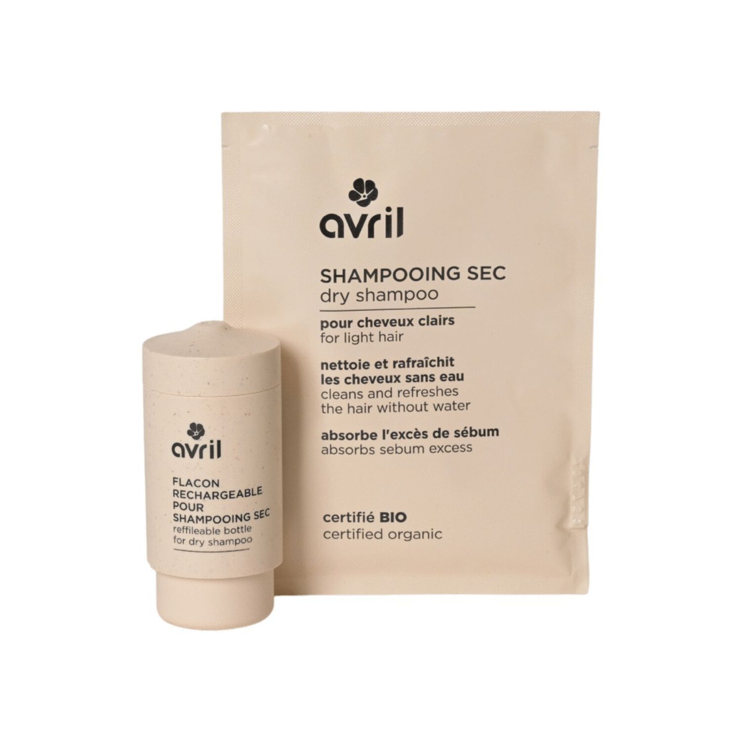 Shampooing Sec en Poudre - Cheveux Clairs Certifié Bio 30g