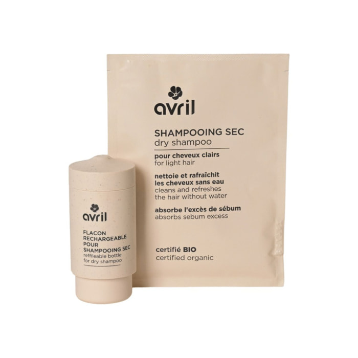 Shampooing Sec en Poudre - Cheveux Clairs Certifié Bio 30g