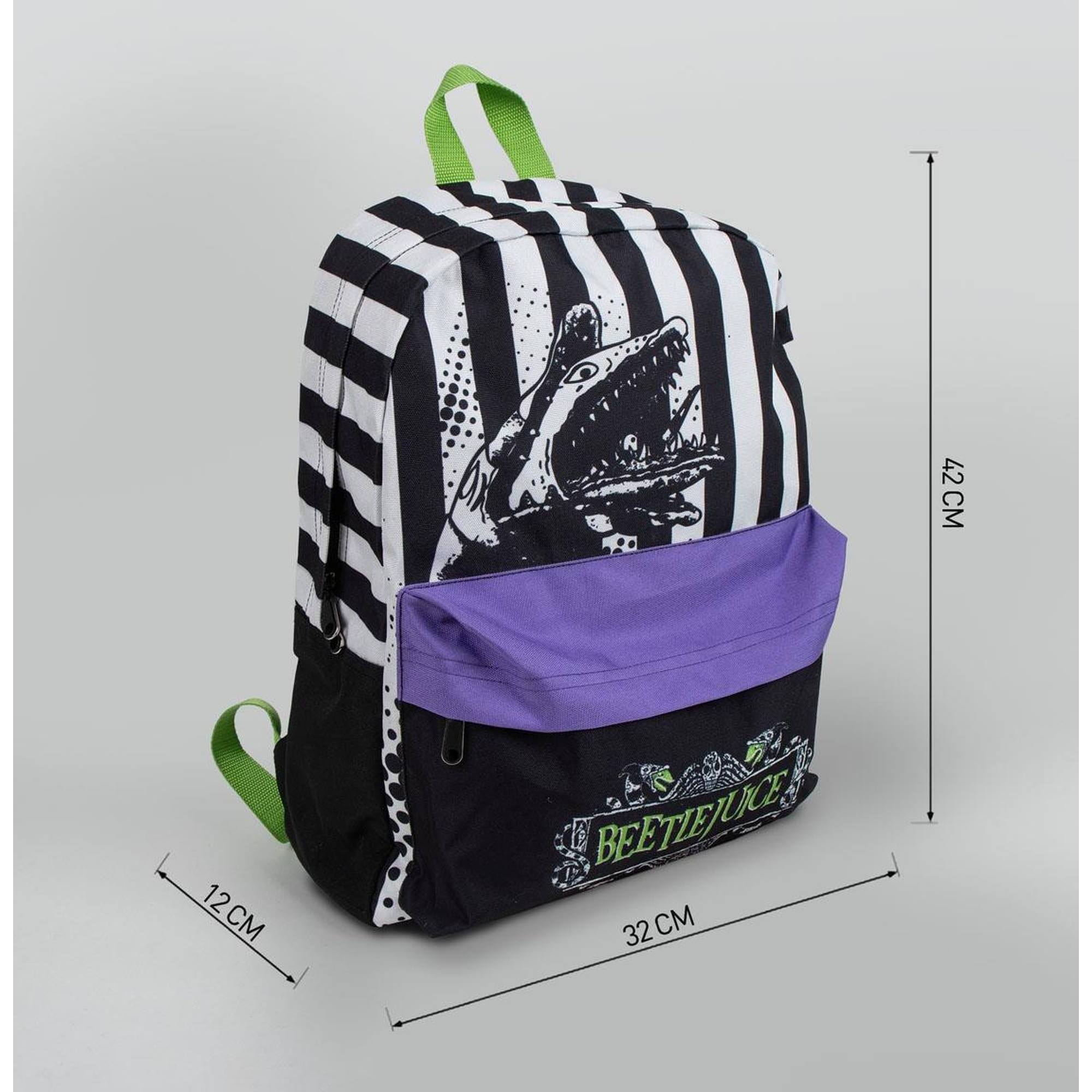 Mochila casual beetlejuice, unisex adulto, multicolor, regular