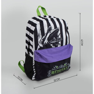 Mochila casual beetlejuice, unisex adulto, multicolor, regular
