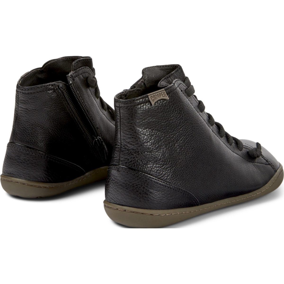 CAMPER Peu - Botines Mujer Negro