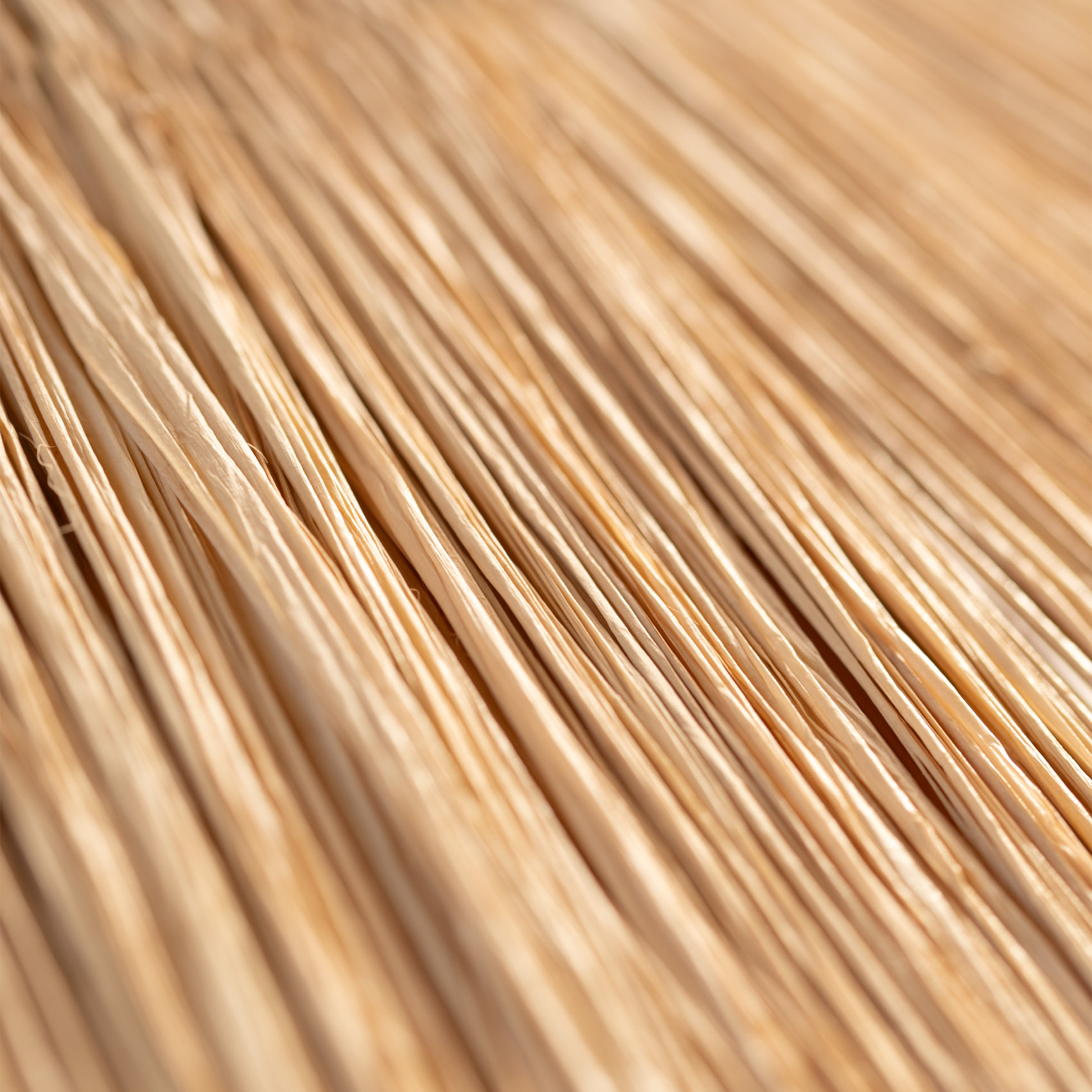 Abat-jour parasol raphia Japandi - Naturel