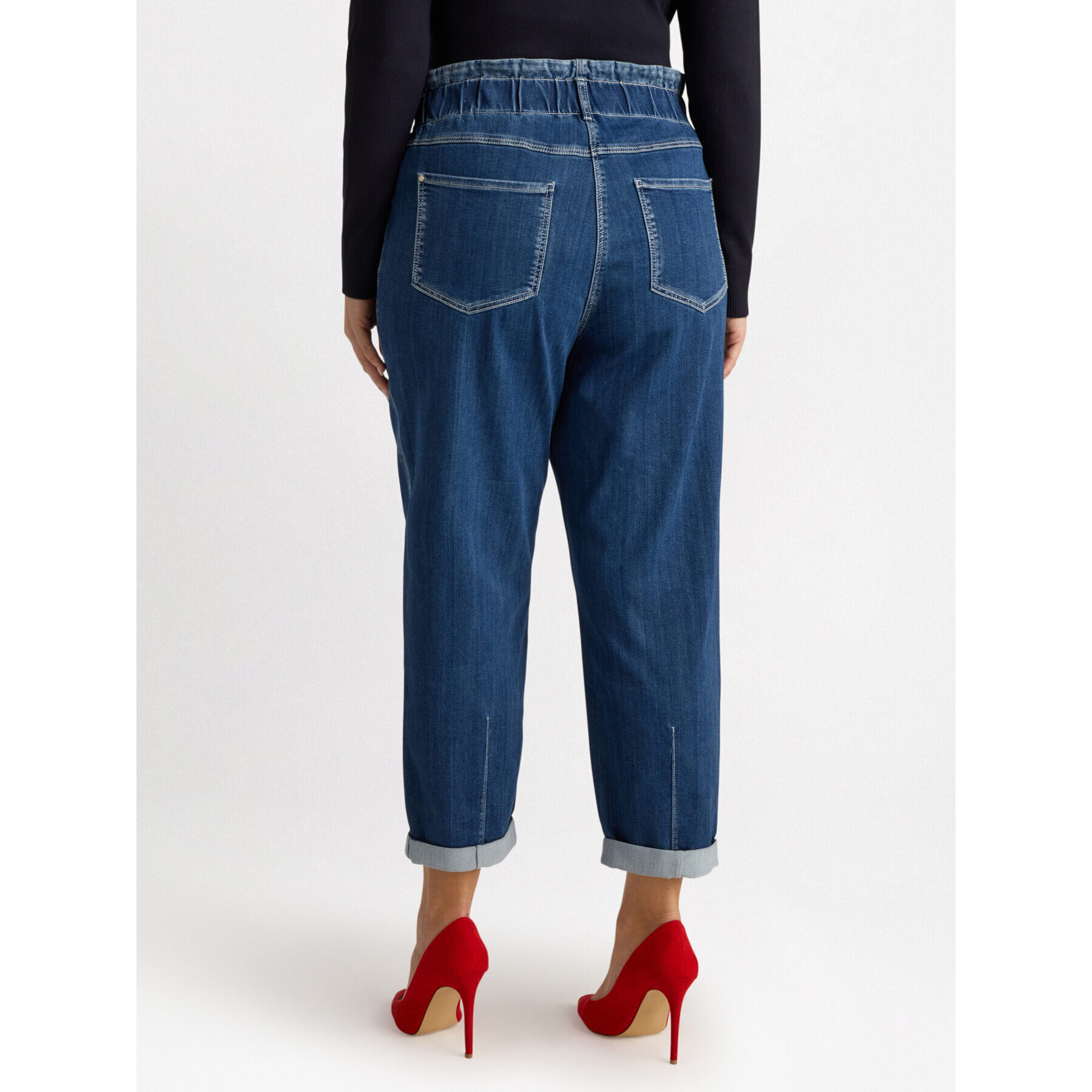 Fiorella Rubino - Jeans balloon - Blu