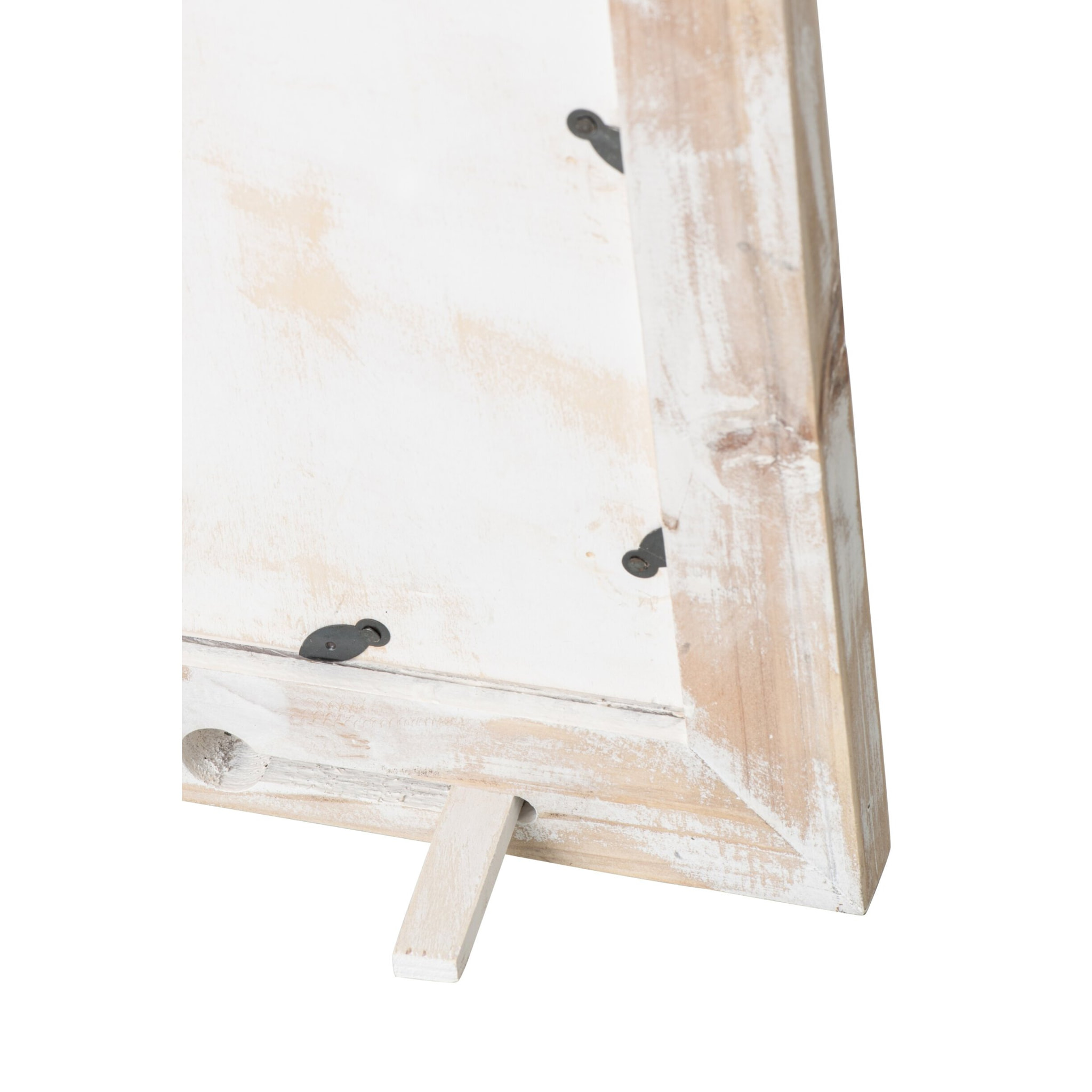 J-Line Cadre photo - bois - blanc cassé - large