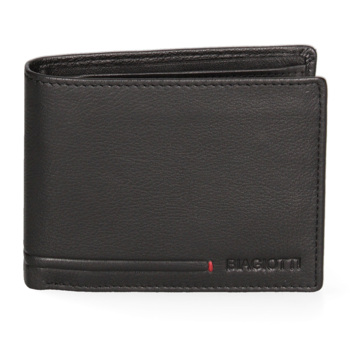 Portafoglio uomo vera pelle - Modello Araldo Prime - Casual - 12.0 x 10.0 x 2.5 cm