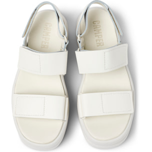 Sandalias - CAMPER Pelotas Flota Up - Blanco - Cuero liso