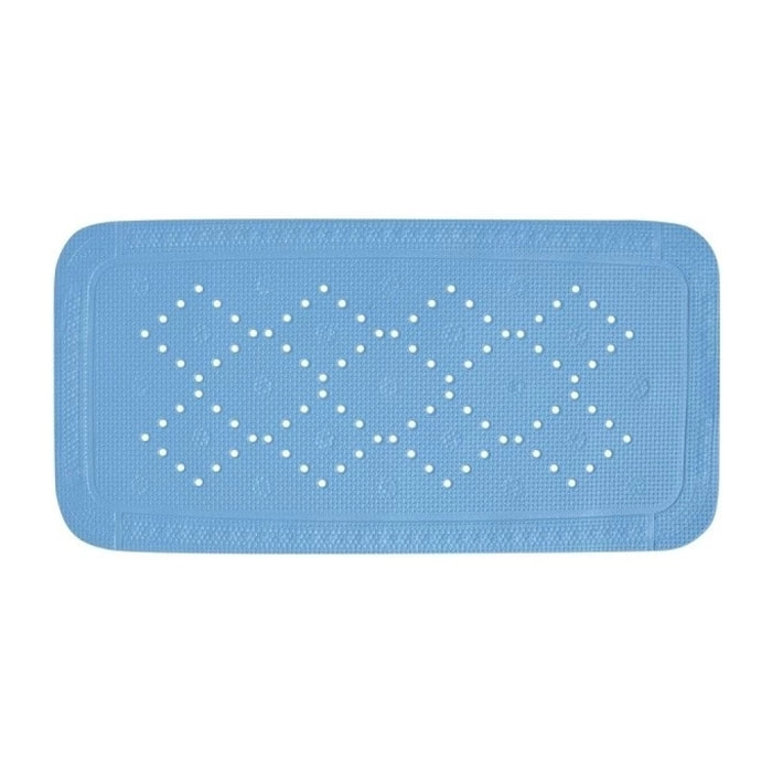 Tapis Fond de baignoire PVC ALASKA Bleu Bermuda Spirella