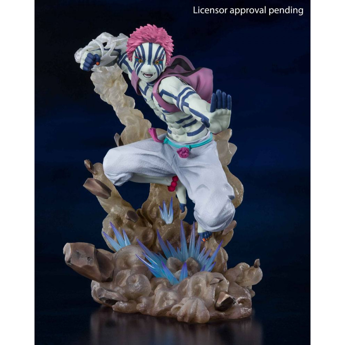 Demon Slayer: Kimetsu No Yaiba Figuartszero Pvc Statua Akaza Upper Tree 18 Cm Bandai Tamashii Nations