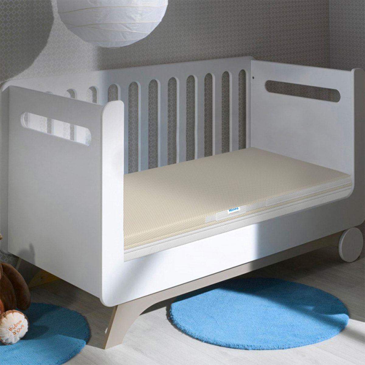 Matelas Bebe Minea | Mousse Haute Densite