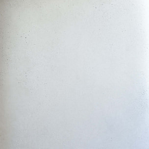 Table basse ovale en béton blanc 105 cm - Maui