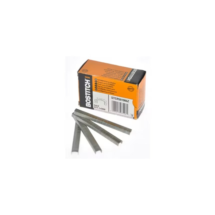 Agrafes STCR H.10 mm - Boîte de 5000 pièces - BOSTITCH - STCR501910Z
