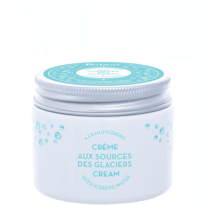 Aux Sources Des Glaciers - Crème Hydratante Visage à L'Eau d'Icerberg 50 ml