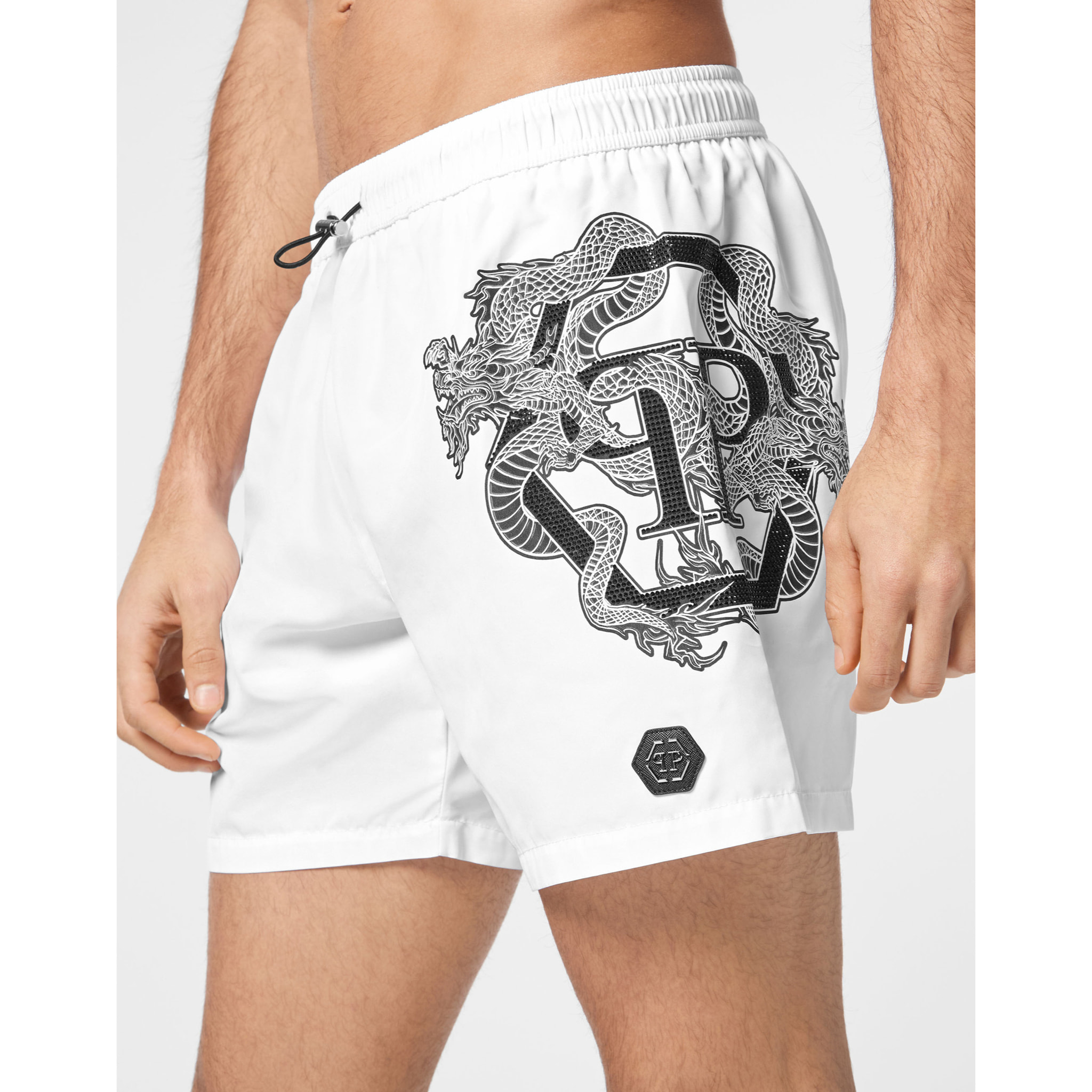PHILIPP PLEIN Pantalones cortos DRAGON