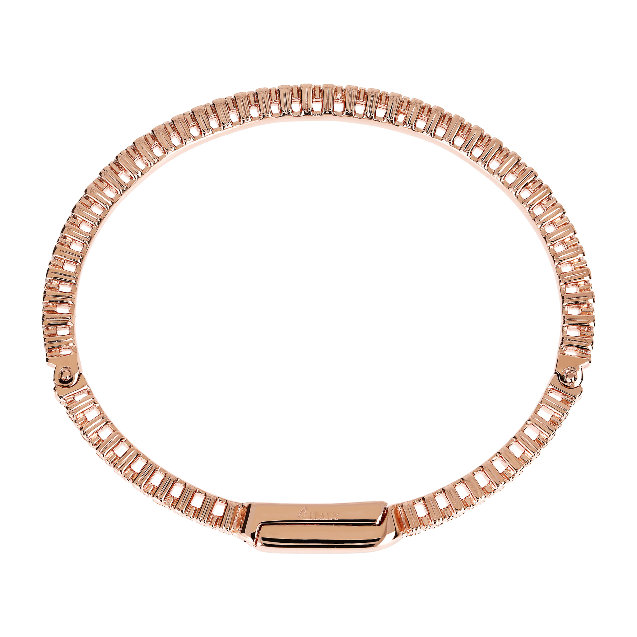 Bracciale Tennis Rigido con Cubic Zirconia