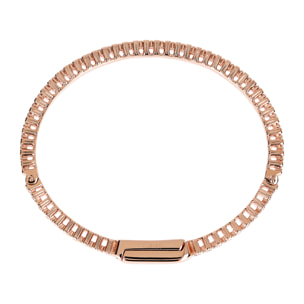 Bracciale Tennis Rigido con Cubic Zirconia