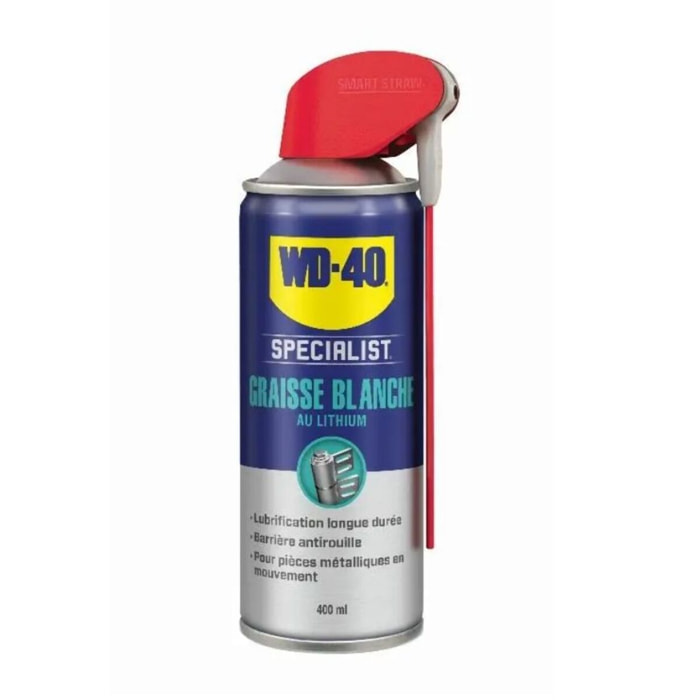 Aerosol WD40 Graisse blanche au Lithium - 400ml - 33390