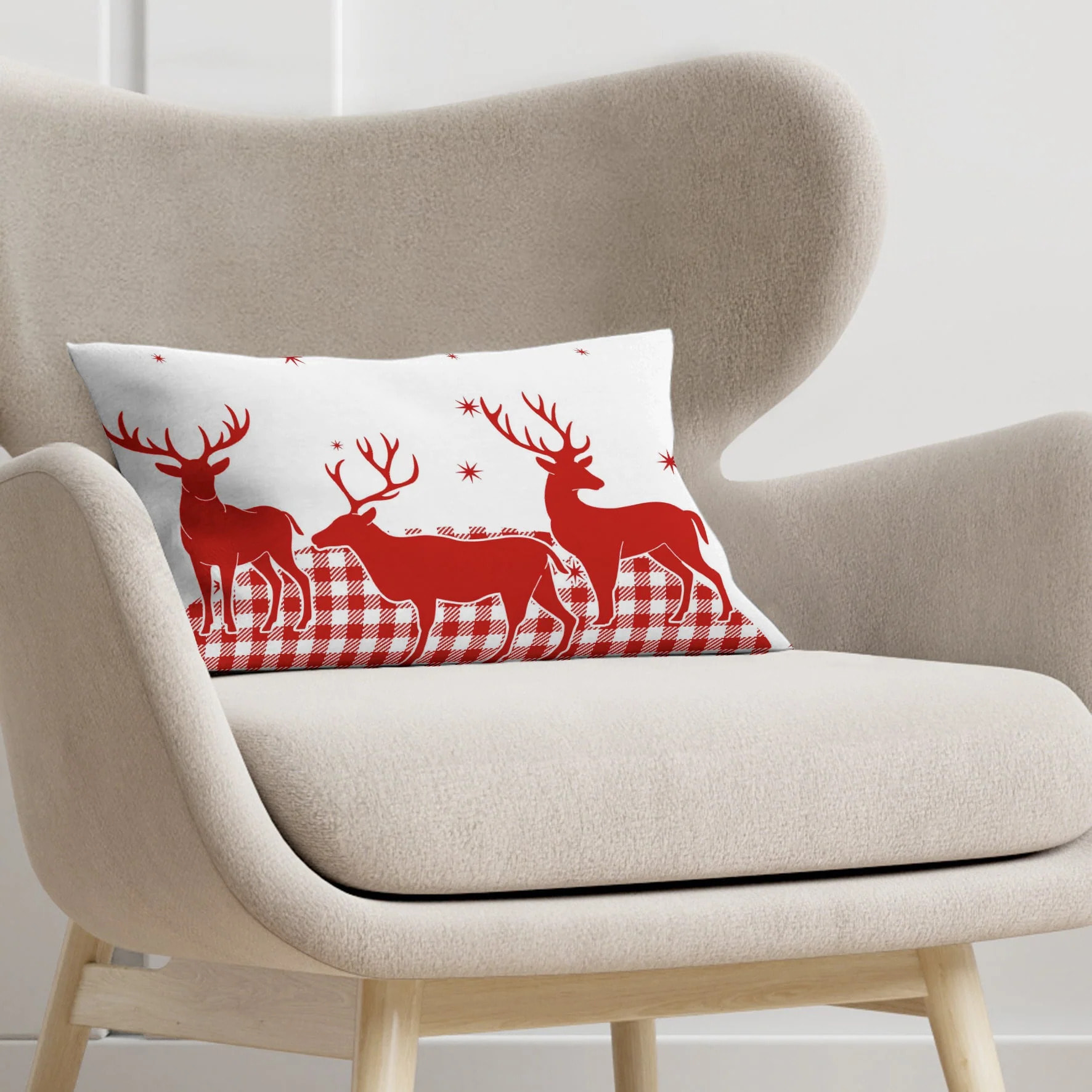 Housse de coussin 100% algodón Laponia 72 30x50 cm