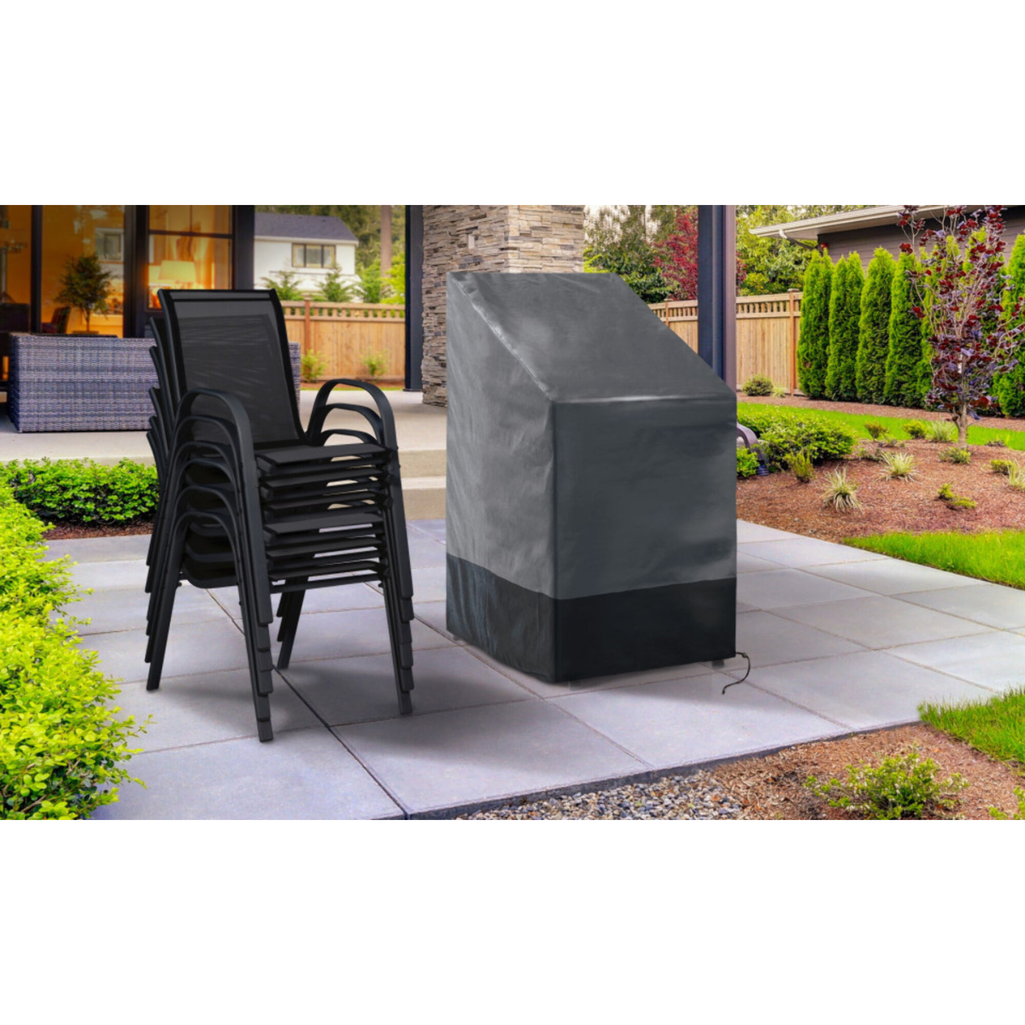 Housse de protection pour chaises empilables