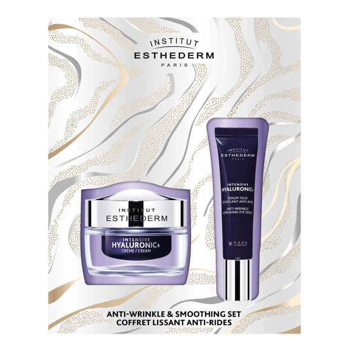 Intensive Hyaluronic + - Coffret Crème Lissante Anti-Rides 50 ml + Sérum Yeux Défatigant Anti-Ride 15ml