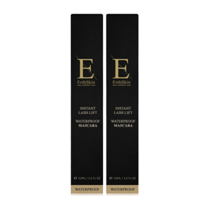 2 x Máscara de pestañas resistente al agua 12 ml