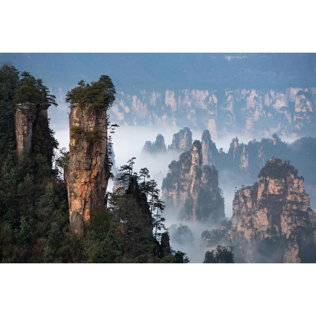 Tableau Roches en Asie Tableau alu Dibond