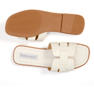 Ciabattine in simil pelle