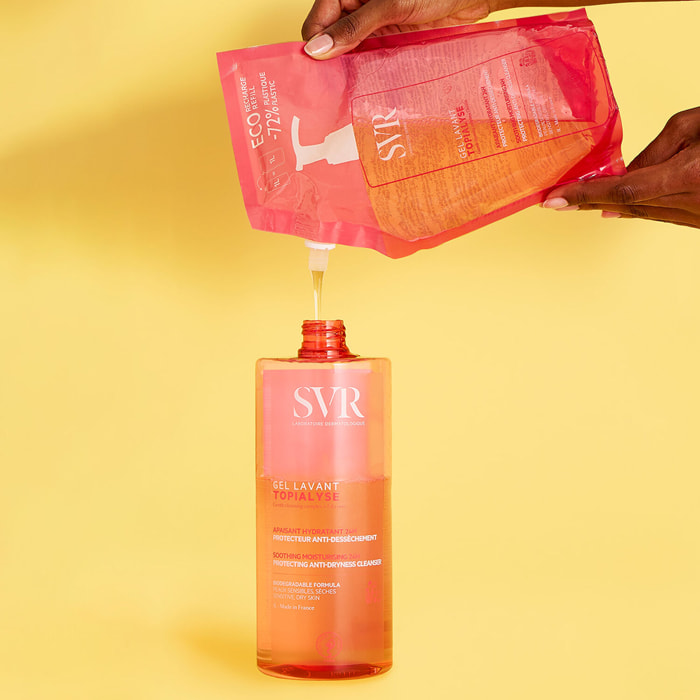 Topialyse - Gel Lavant Apaisant, Hydratant, Protecteur Anti-Dessèchement
